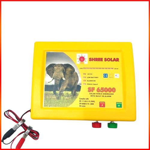 solar energizer with alarm sf 65000