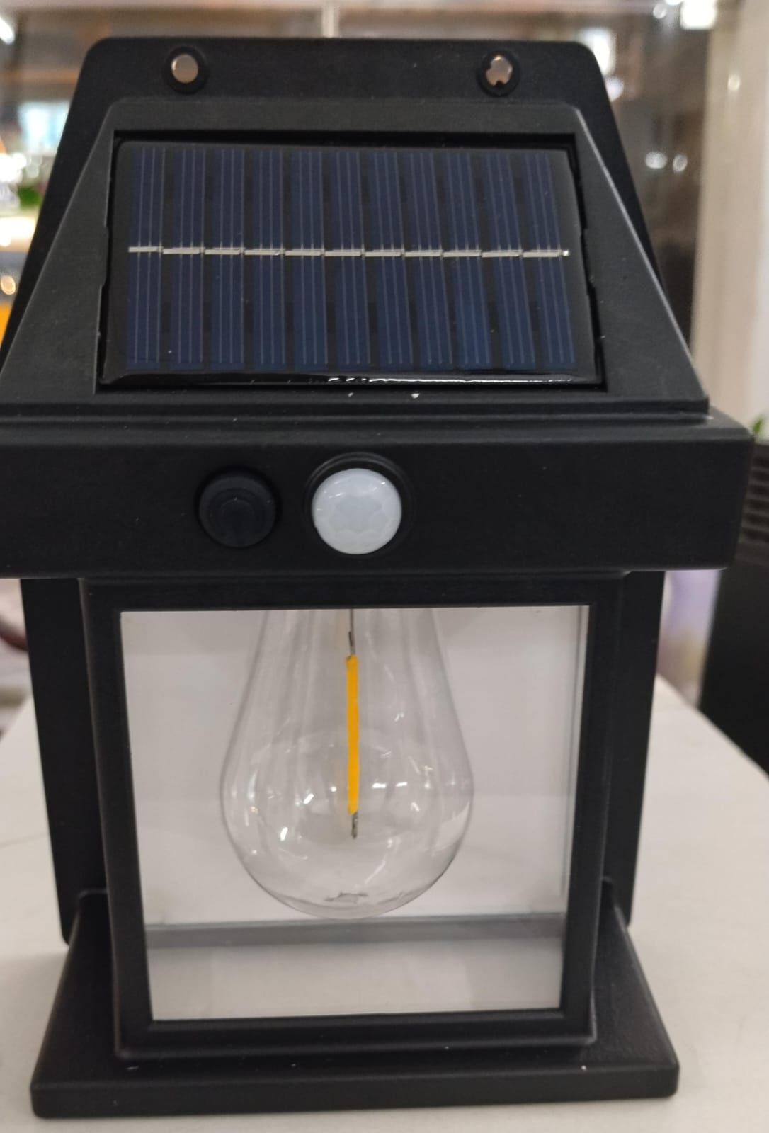 solar interaction wall light